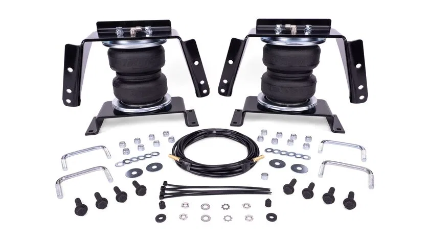 57343 – AIR LIFT Helper Spring Kit, Air Spring Frame Mount Up To 5000 Pounds Of Leveling Capacity Air Adjustable From...